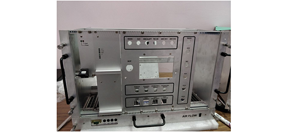 Mechanical assembling of power control panel chassis