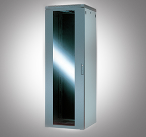 Plain steel & glass doors 