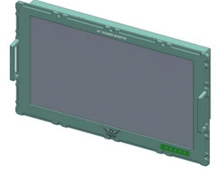 Military grade 24" rugged display